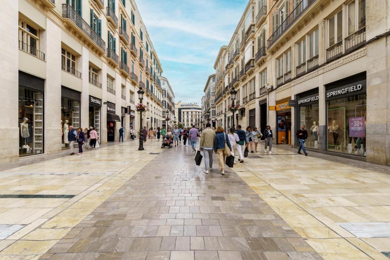 Apartamento Moderno Calle Larios Málaga Eksteriør bilde