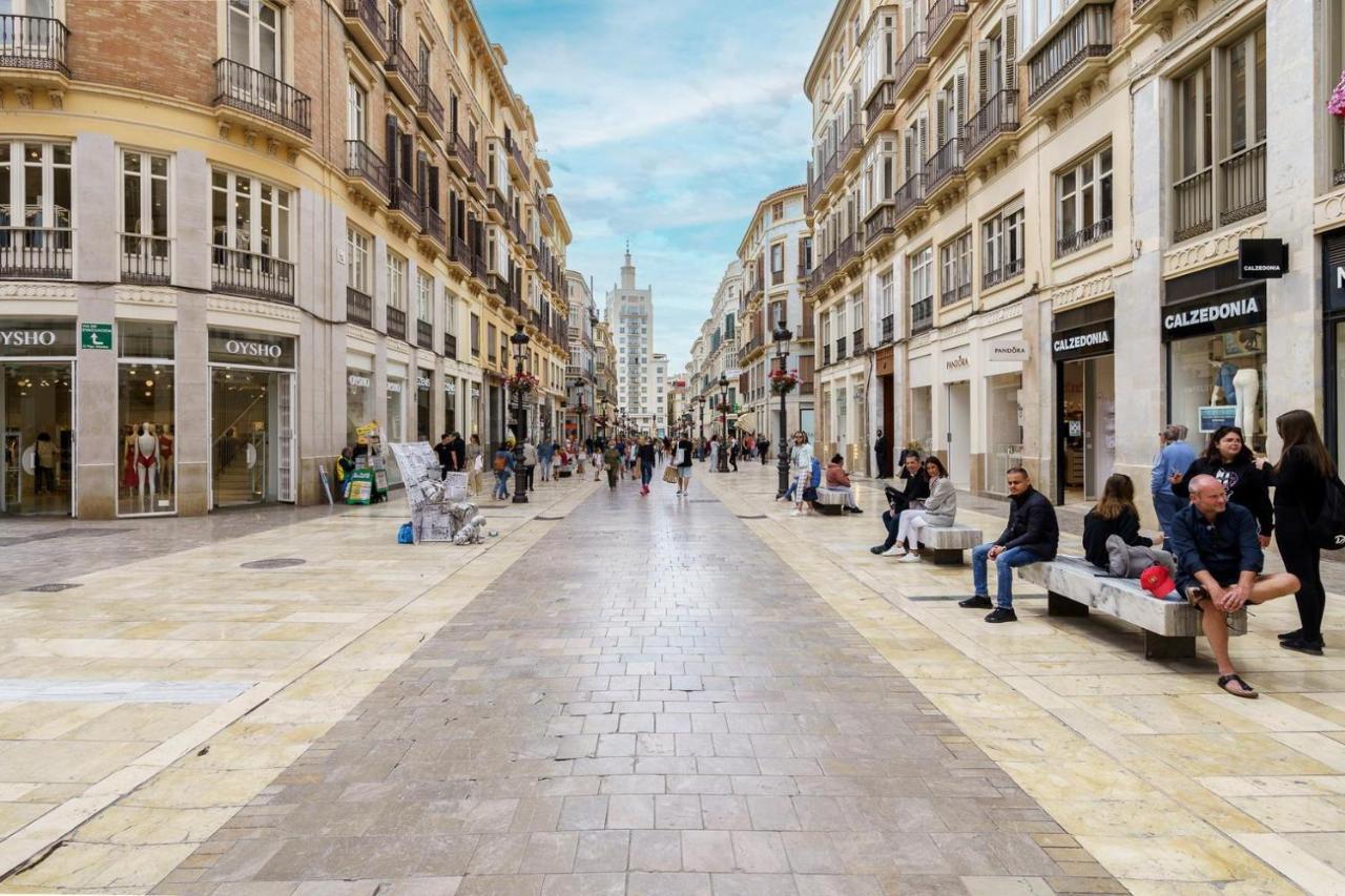 Apartamento Moderno Calle Larios Málaga Eksteriør bilde